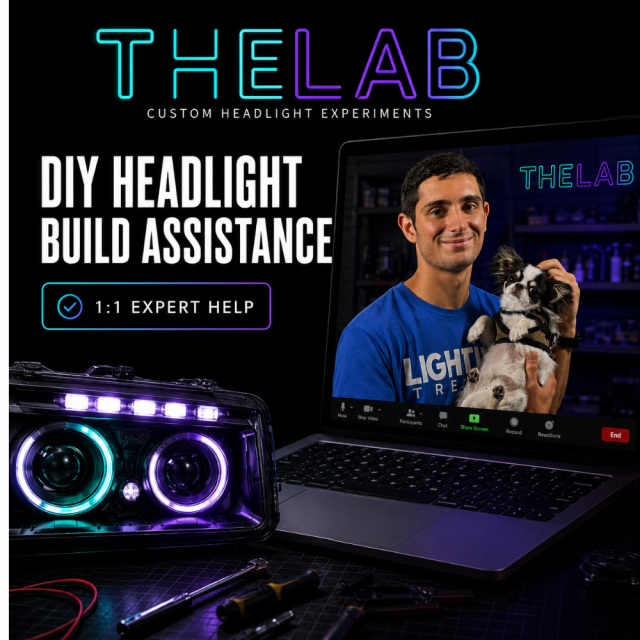 1:1 DIY Retrofit & Headlight Build Video Consultation - 30 Minutes main image
